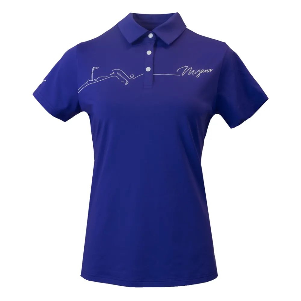 Hot GOLF COURSE PRINT POLO WOMEN Women Tops