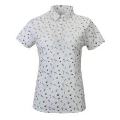 New JAPANESE SUMMER PRINT POLO WOMEN Women Tops