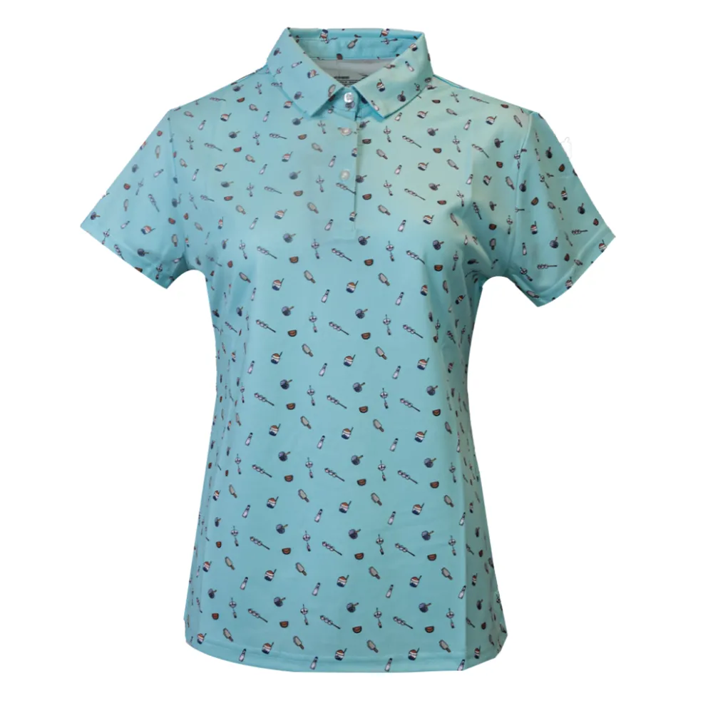 New JAPANESE SUMMER PRINT POLO WOMEN Women Tops