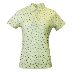 New JAPANESE SUMMER PRINT POLO WOMEN Women Tops
